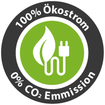 100% Ökostrom - 0% Co2 Emmission