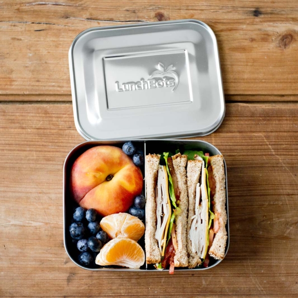 LunchBots Edelstahl Bento Box Medium - Duo