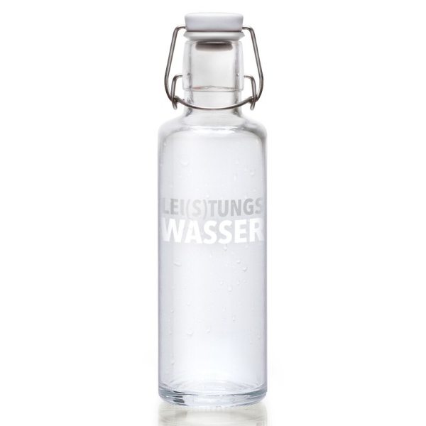 0,6 Soulbottle Glasflasche-Lei(s)tungswasser